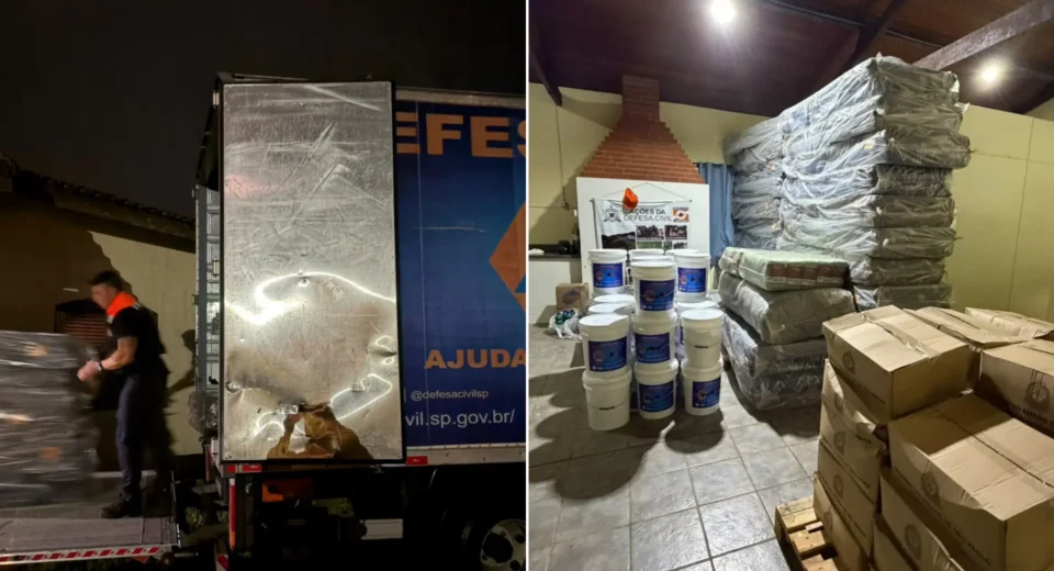 Rio transborda em Itapetininga (SP): 200 famílias desalojadas