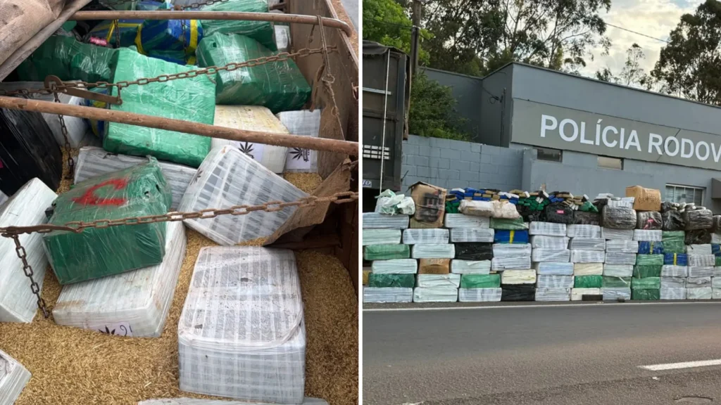 Homem é preso com três toneladas de maconha em operação eficaz