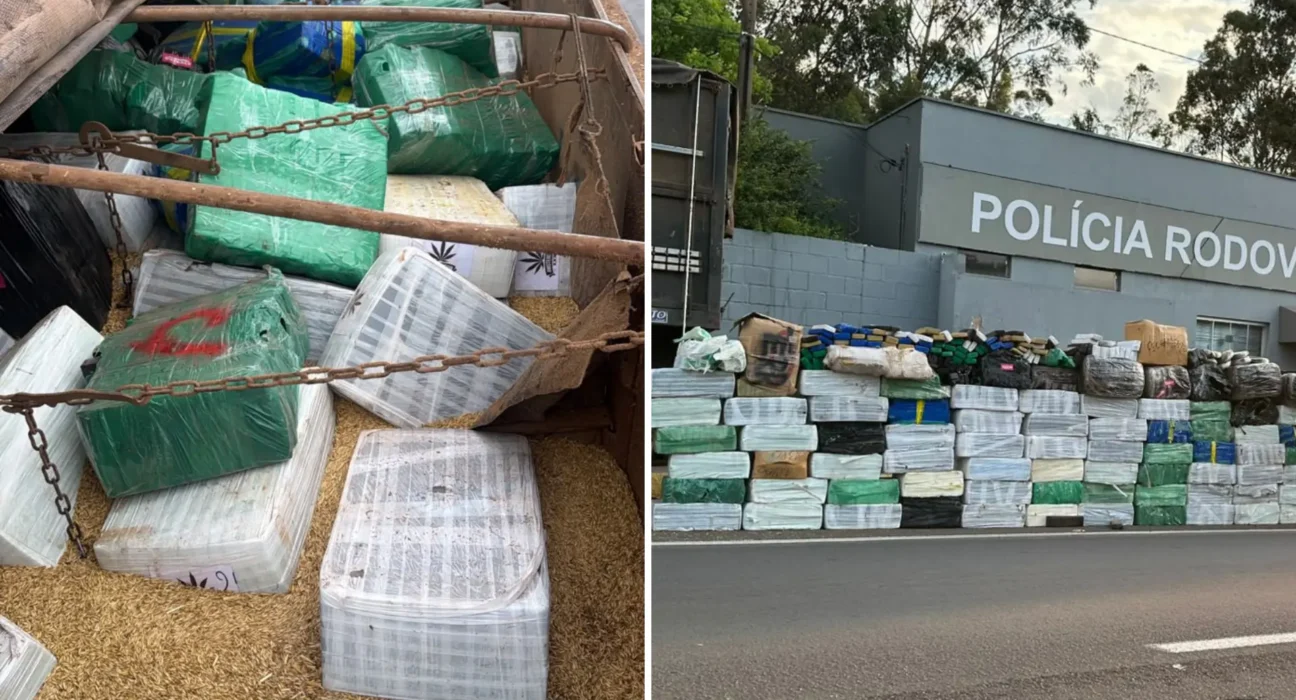 Homem é preso com três toneladas de maconha em operação eficaz