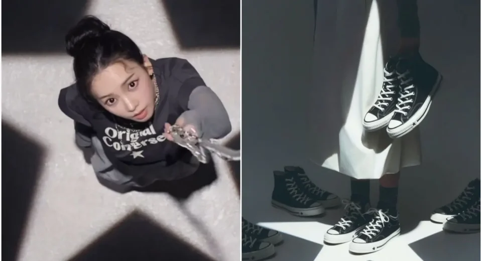 Karina, cantora de K-Pop, brilha em anúncio da Converse