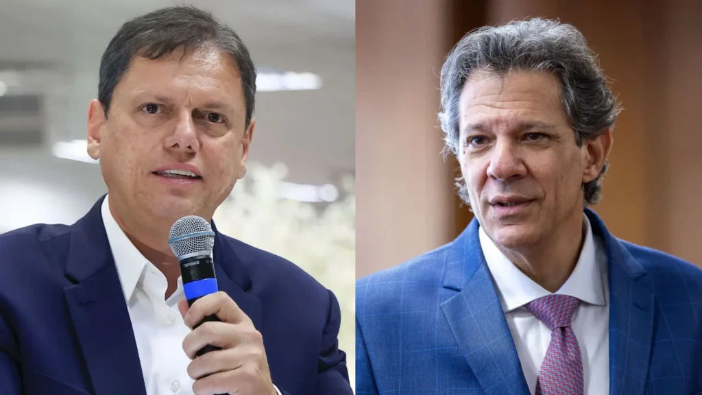 Futura: Tarcísio e Haddad disputam apoio em SP nas eleições 2024