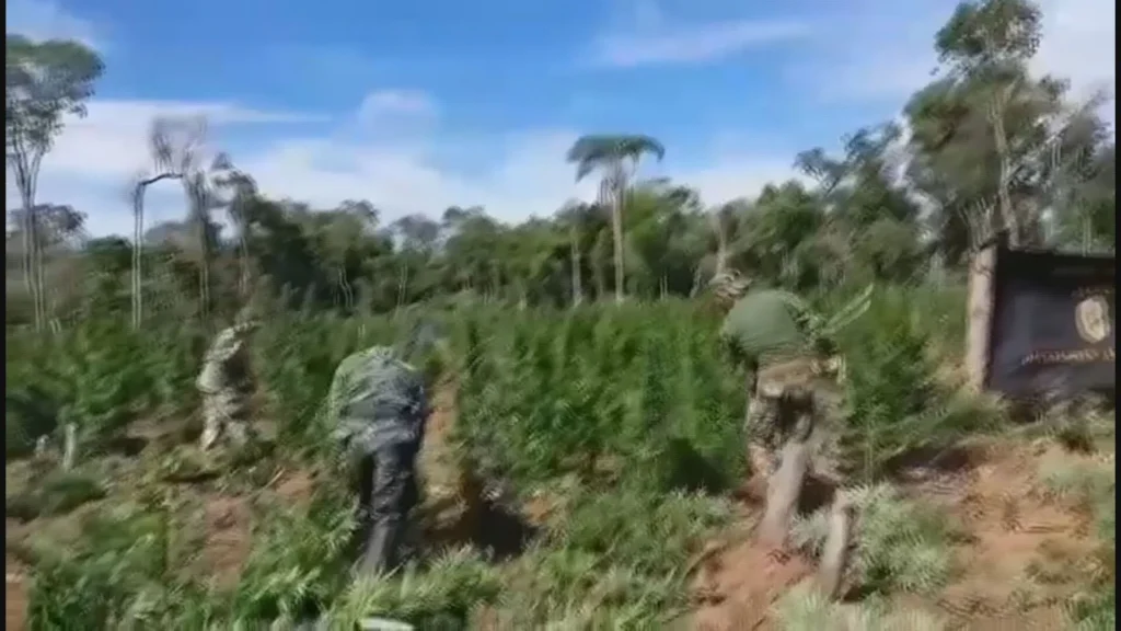 Ação na fronteira com Paraguai combate tráfico de facções criminosas