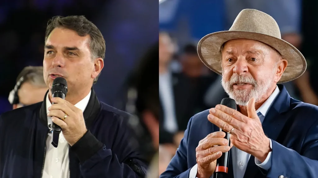 Aliados fazem atos pelo país: Flávio e Lula em debate decisivo