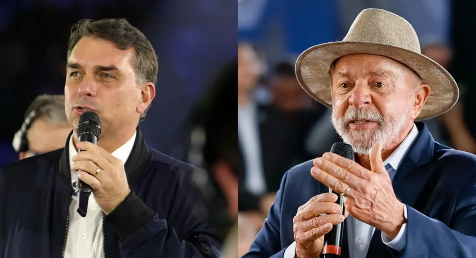 Aliados fazem atos pelo país: Flávio e Lula em debate decisivo
