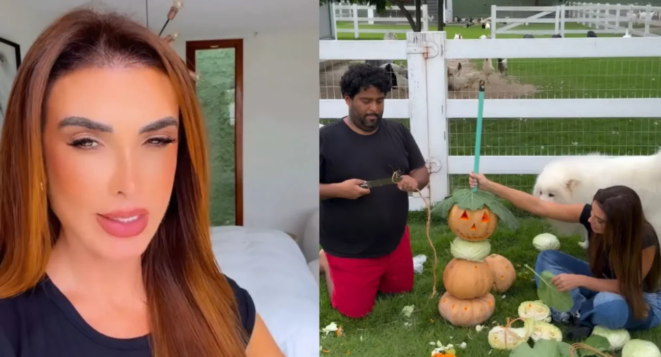 Nicole Bahls fará festa de Halloween para suas galinhas felizes