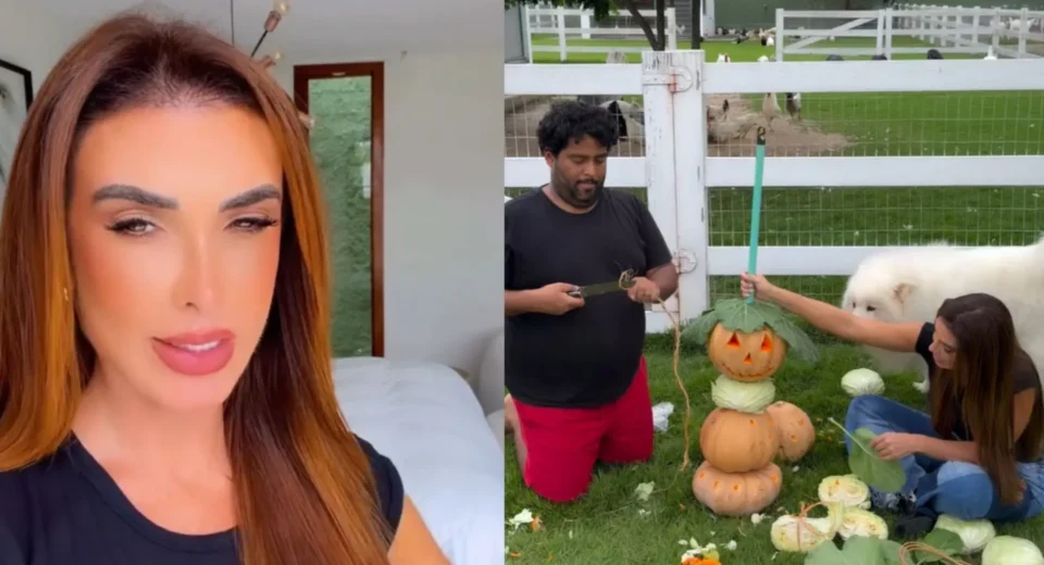 Nicole Bahls fará festa de Halloween para suas galinhas felizes