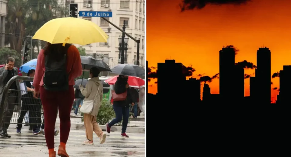 Chuva forte e calor intenso: previsão do final de semana no Brasil