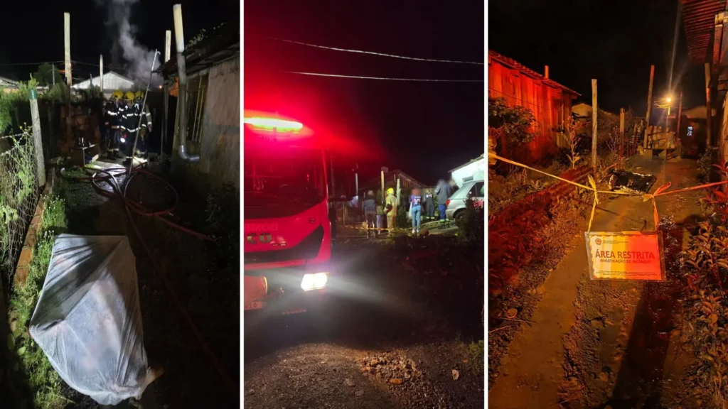 Jovem e pai morrem em incêndio em SC; caso gera choque e luto