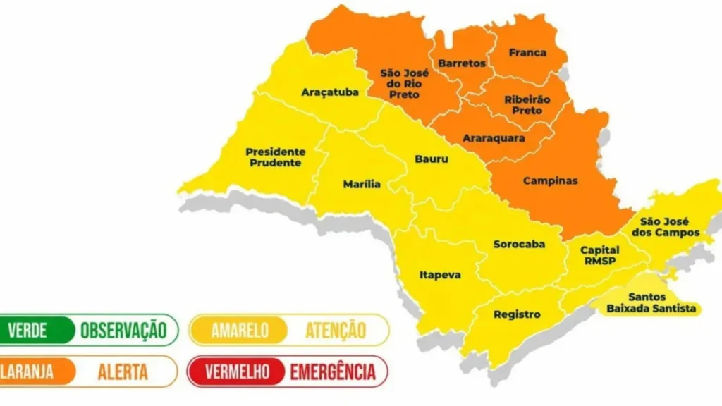 Defesa civil emite alerta para chuva forte em São Paulo: cuidados essenciais