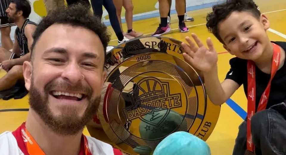 Dias após ser atingido por tiro, Fred Bruno inspira no esporte